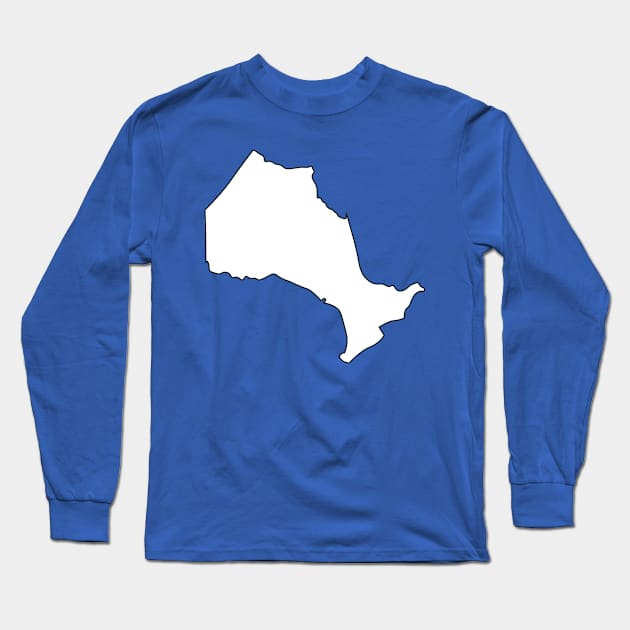 Ontario Blank Long Sleeve T-Shirt by loudestkitten